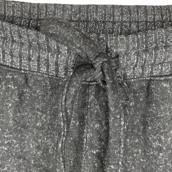 Mono B womens drawstring hacci sweatpants joggers black size medium - Picture 5 of 10